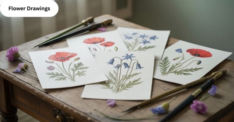 Flower Drawings and Their Artistic Significance